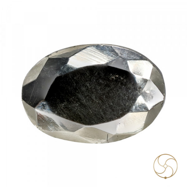 Image of 5.9 Carats Pyrite Gemstone With Ring Or Pendant - माक्षिक रत्न