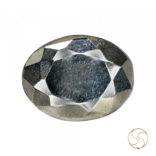 Image of 4 Carats Pyrite Gemstone With Ring Or Pendant - माक्षिक रत्न