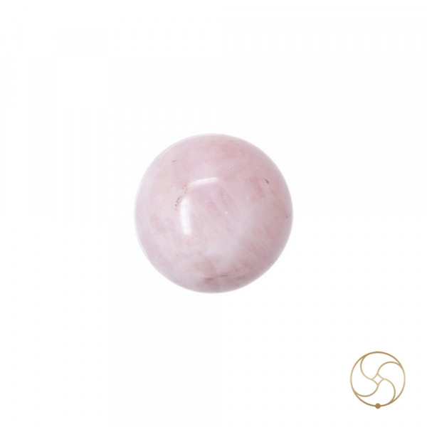 Image of Sphere Rose Quartz Crystal Ball (938GM) - गोलाकार गुलाब क्वार्ट्ज क्रिस्टल गेंद (938ग्राम)
