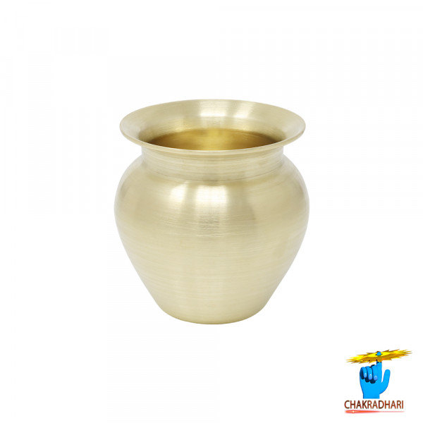 Image of 50ml Ritika Brass Laghu Lota (35gm)- रितिका पीतल लघु लोटा
