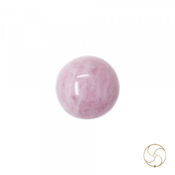 Image of Sphere Rose Quartz Crystal Ball (458GM) - गोलाकार गुलाब क्वार्ट्ज क्रिस्टल गेंद (458ग्राम)