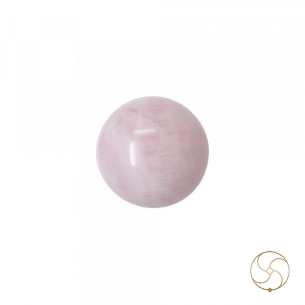 Image of Sphere Rose Quartz Crystal Ball (401GM) - गोलाकार गुलाब क्वार्ट्ज क्रिस्टल गेंद (401ग्राम)