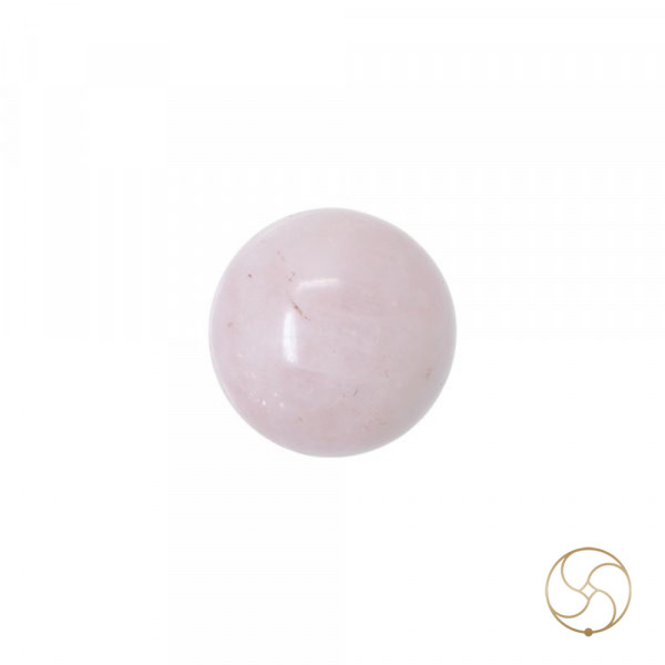 Image of Sphere Rose Quartz Crystal Ball (364GM) - गोलाकार गुलाब क्वार्ट्ज क्रिस्टल गेंद (364ग्राम)