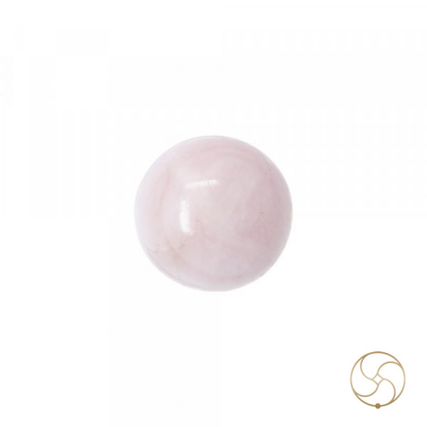 Image of Sphere Rose Quartz Crystal Ball (360GM) - गोलाकार गुलाब क्वार्ट्ज क्रिस्टल गेंद (360ग्राम)