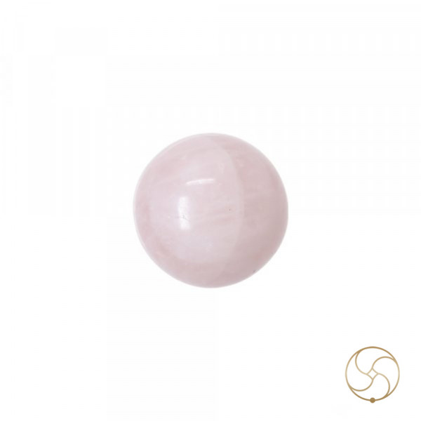 Image of Sphere Rose Quartz Crystal Ball (350GM) - गोलाकार गुलाब क्वार्ट्ज क्रिस्टल गेंद (350ग्राम)