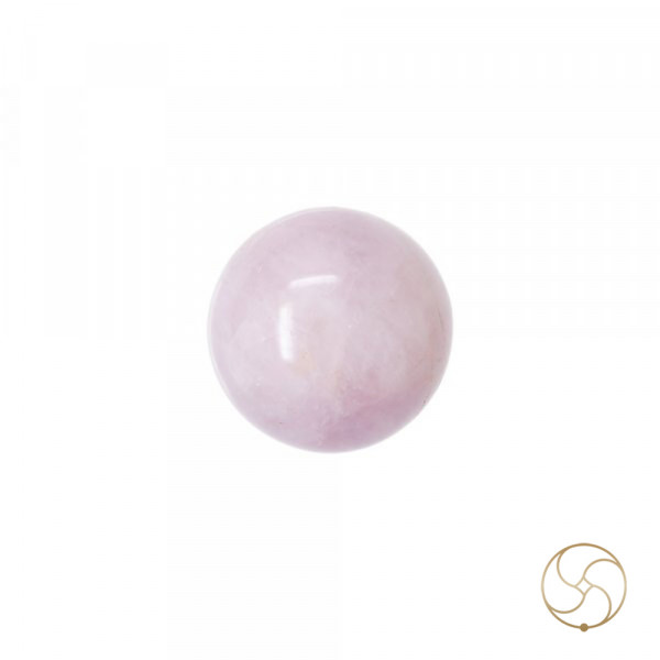 Image of Sphere Rose Quartz Crystal Ball (348GM) - गोलाकार गुलाब क्वार्ट्ज क्रिस्टल गेंद (348ग्राम)