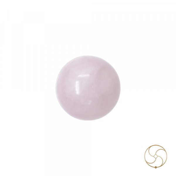 Image of Sphere Rose Quartz Crystal Ball (289GM) - गोलाकार गुलाब क्वार्ट्ज क्रिस्टल गेंद (289ग्राम)