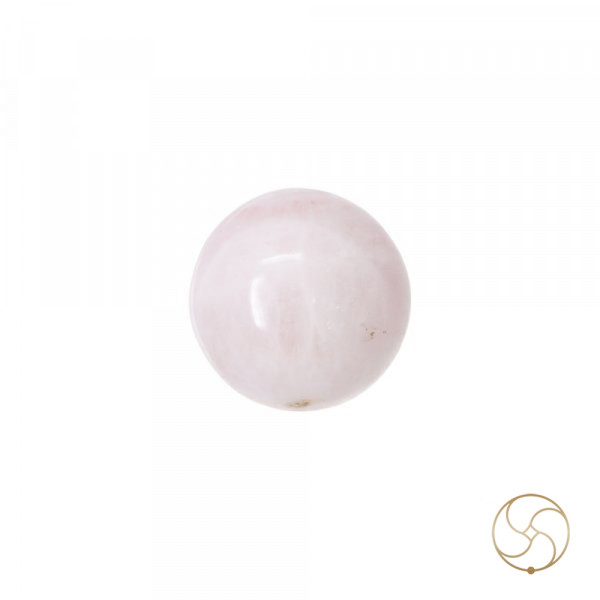 Image of Sphere Rose Quartz Crystal Ball (248GM) - गोलाकार गुलाब क्वार्ट्ज क्रिस्टल गेंद (248ग्राम)