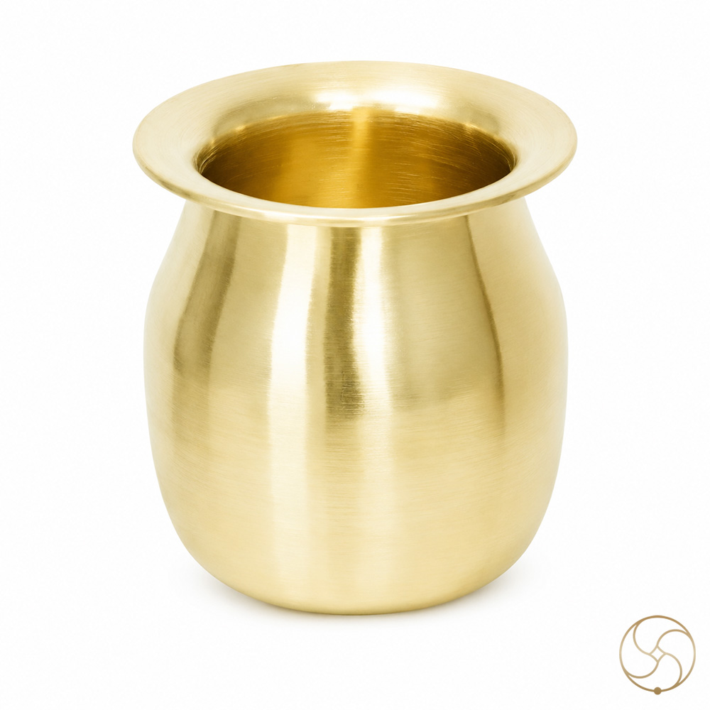 Ritika Brass Ghanti Lota - 350ml