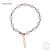 Pure Copper Clear Crystal Gem Bracelet For Male And Female -  शुद्ध तांबा रत्न स्फटिक वलय स्त्री पुरुष हेतु
