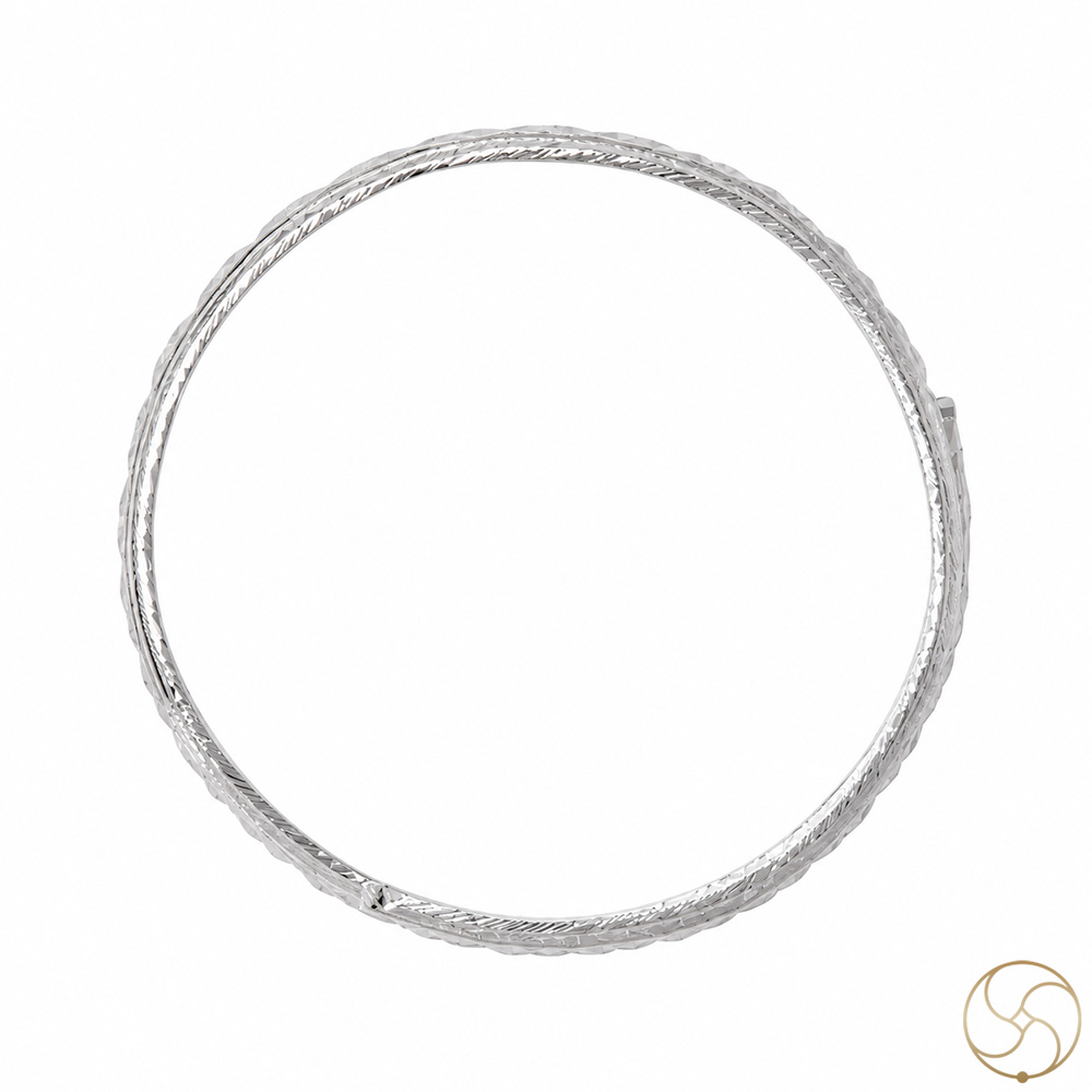 999  Silver Chokor Booti Big Toe Ring Pair