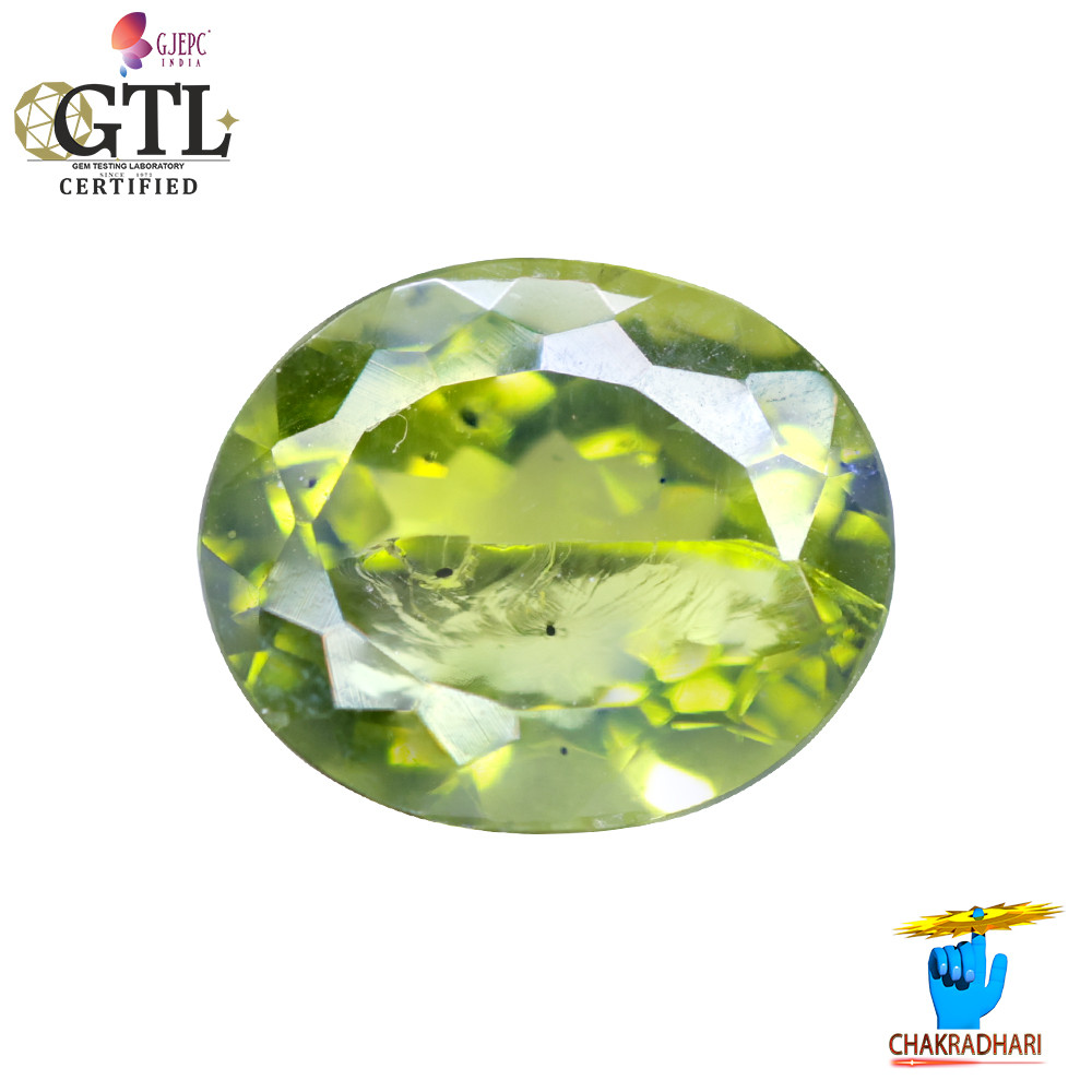 616 Carats Peridot Gemstone With Ring Or Pendant -  