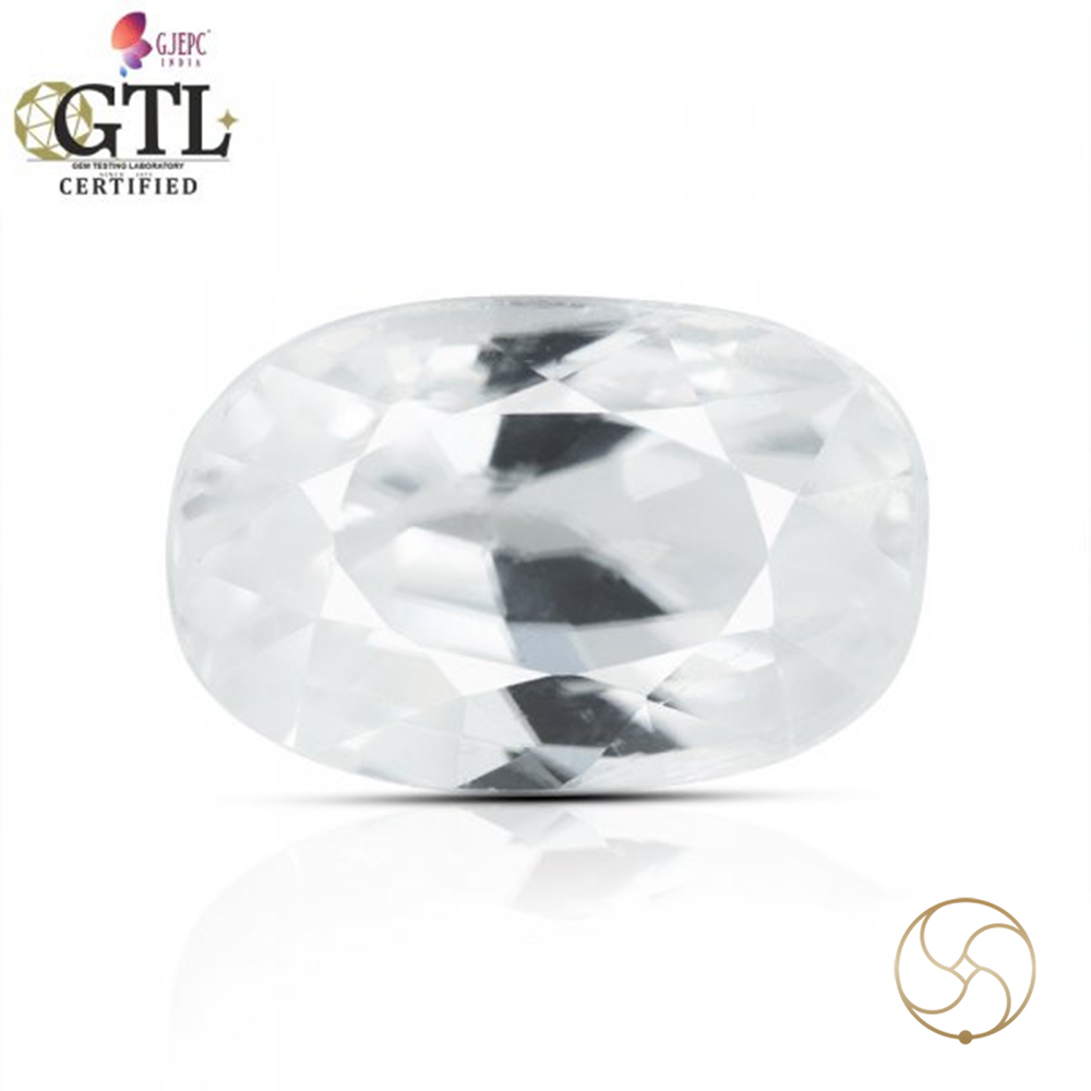 0784 Carats Natural Zircon Gemstone With Silver Ring Or Pendant -  