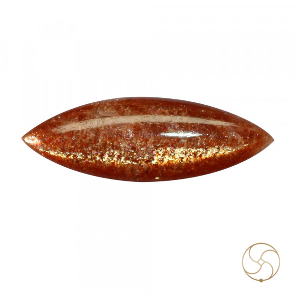 Image of 06 Carat Natural Sun Stone With Ring Or Pendant - प्राकर्तिक सूर्येकान्त स्टोन