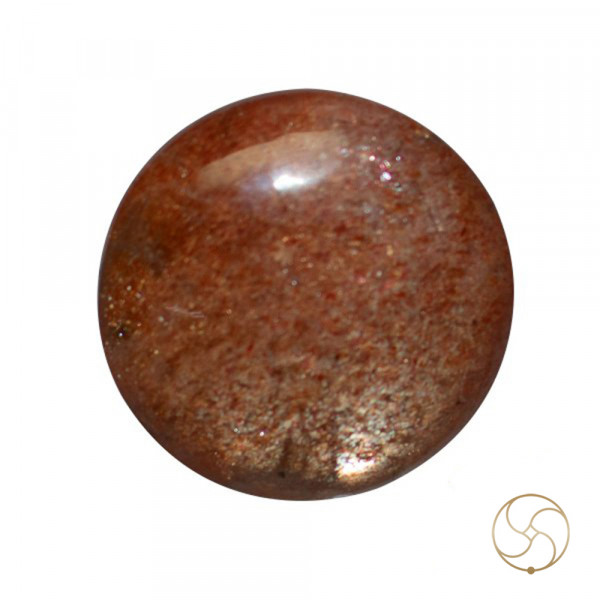 Image of 43.25 Carat Natural Sun Stone With Ring Or Pendant - प्राकर्तिक सूर्येकान्त स्टोन