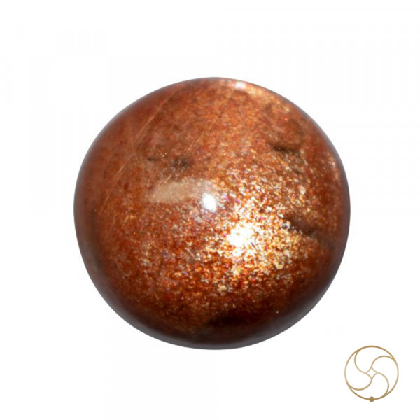 Image of 34.50 Carat Natural Sun Stone With Ring Or Pendant - प्राकर्तिक सूर्येकान्त स्टोन