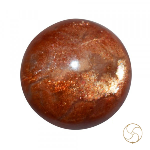 Image of 30.25 Carat Natural Sun Stone With Ring Or Pendant - प्राकर्तिक सूर्येकान्त स्टोन