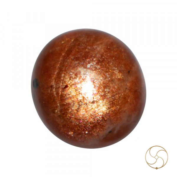 Image of 27.15 Carat Natural Sun Stone With Ring Or Pendant - प्राकर्तिक सूर्येकान्त स्टोन