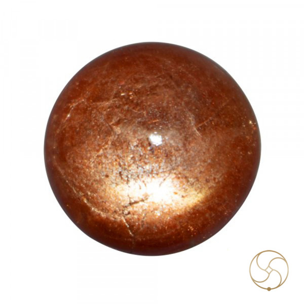 Image of 25.65 Carat Natural Sun Stone With Ring Or Pendant - प्राकर्तिक सूर्येकान्त स्टोन