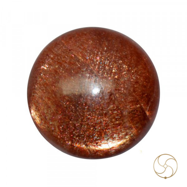 Image of 24.65 Carat Natural Sun Stone With Ring Or Pendant - प्राकर्तिक सूर्येकान्त स्टोन