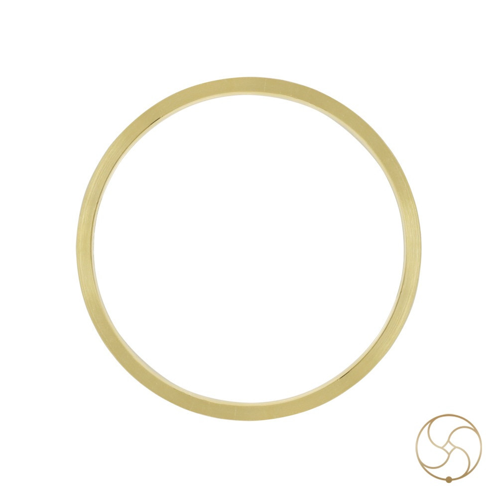 999 Gold Lathe Bangle - 55gm