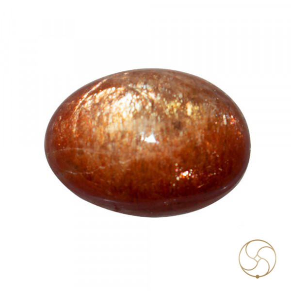 Image of 13.65 Carat Natural Sun Stone With Ring Or Pendant - प्राकर्तिक सूर्येकान्त स्टोन