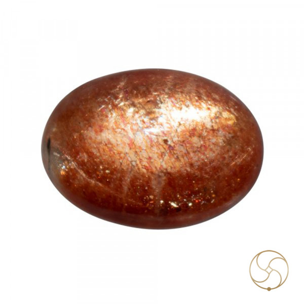 Image of 13.40 Carat Natural Sun Stone With Ring Or Pendant - प्राकर्तिक सूर्येकान्त स्टोन