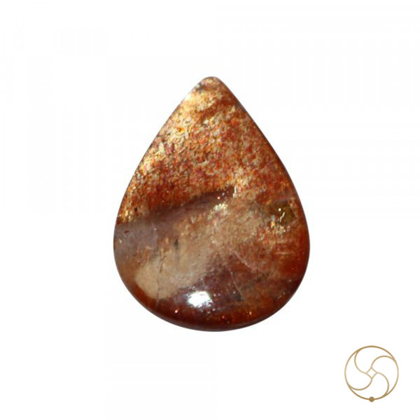 Image of 13 Carat Natural Sun Stone With Ring Or Pendant - प्राकर्तिक सूर्येकान्त स्टोन
