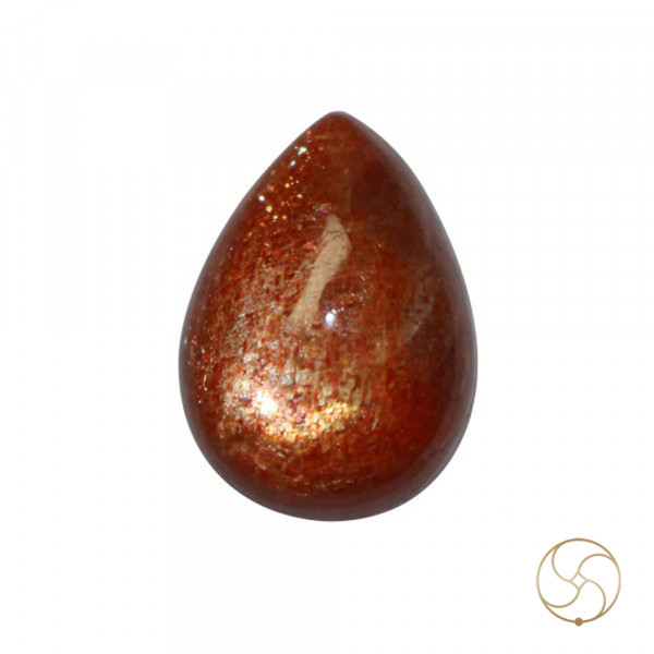 Image of 12.20 Carat Natural Sun Stone With Ring Or Pendant - प्राकर्तिक सूर्येकान्त स्टोन