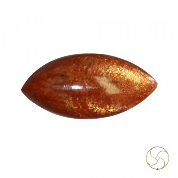 Image of 11 Carat Natural Sun Stone With Ring Or Pendant - प्राकर्तिक सूर्येकान्त स्टोन