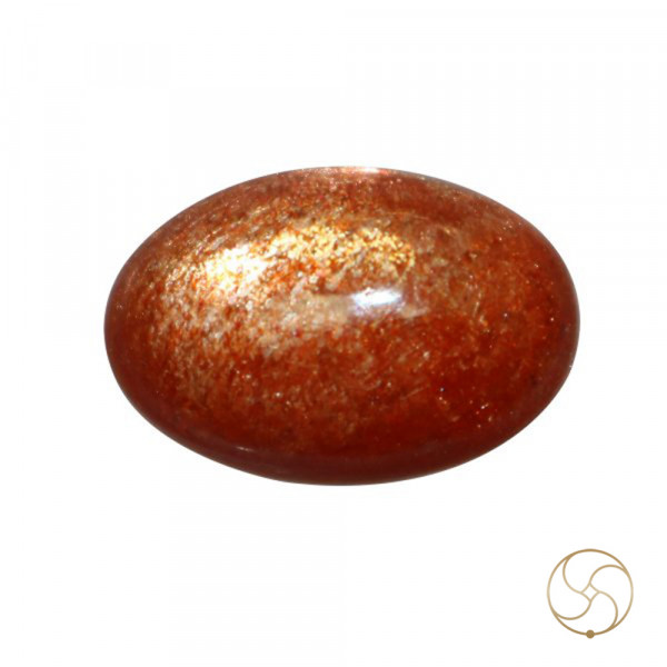 Image of 9.10 Carat Natural Sun Stone With Ring Or Pendant - प्राकर्तिक सूर्येकान्त स्टोन
