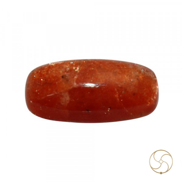Image of 7.50 Carat Natural Sun Stone With Ring Or Pendant - प्राकर्तिक सूर्येकान्त स्टोन