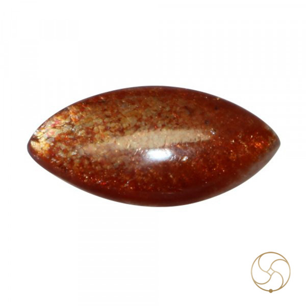 Image of 7.45 Carat Natural Sun Stone With Ring Or Pendant - प्राकर्तिक सूर्येकान्त स्टोन