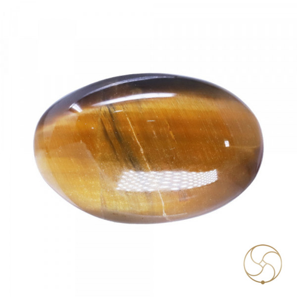 Image of 9.2 Carat Tiger Eye Gemstone With Ring or Pendant -टाइगर ऑय