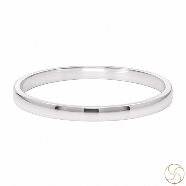 Image of 99.9% Silver Unisex Chandrasundari Bangle