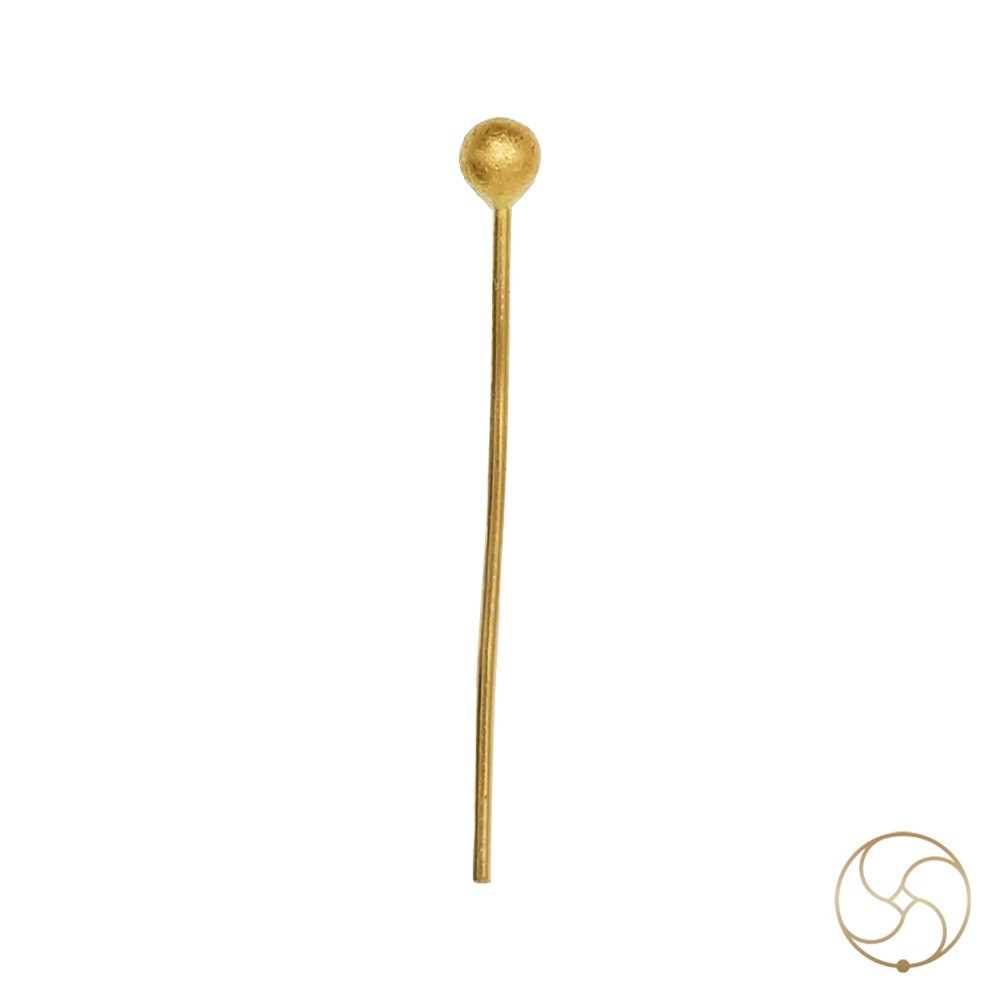 999  Gold Ear Pin  077gm 1 Piece -    
