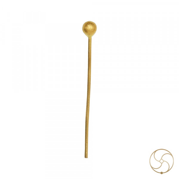Image of 99.9%  Gold Ear Pin  (0.77gm) (1 Piece) -  स्वर्ण कर्ण श्रृंखला