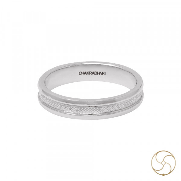 Image of 99.9% Platinum Ring - 99.9% प्लैटिनम मुद्रिका (8.70gm)