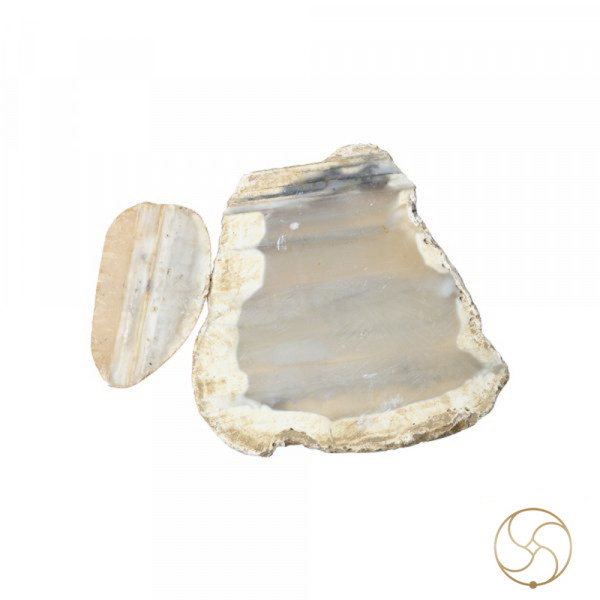 Image of White Banded Rock (100gm) - सफेद पट्टीदार चट्टान (100gm)