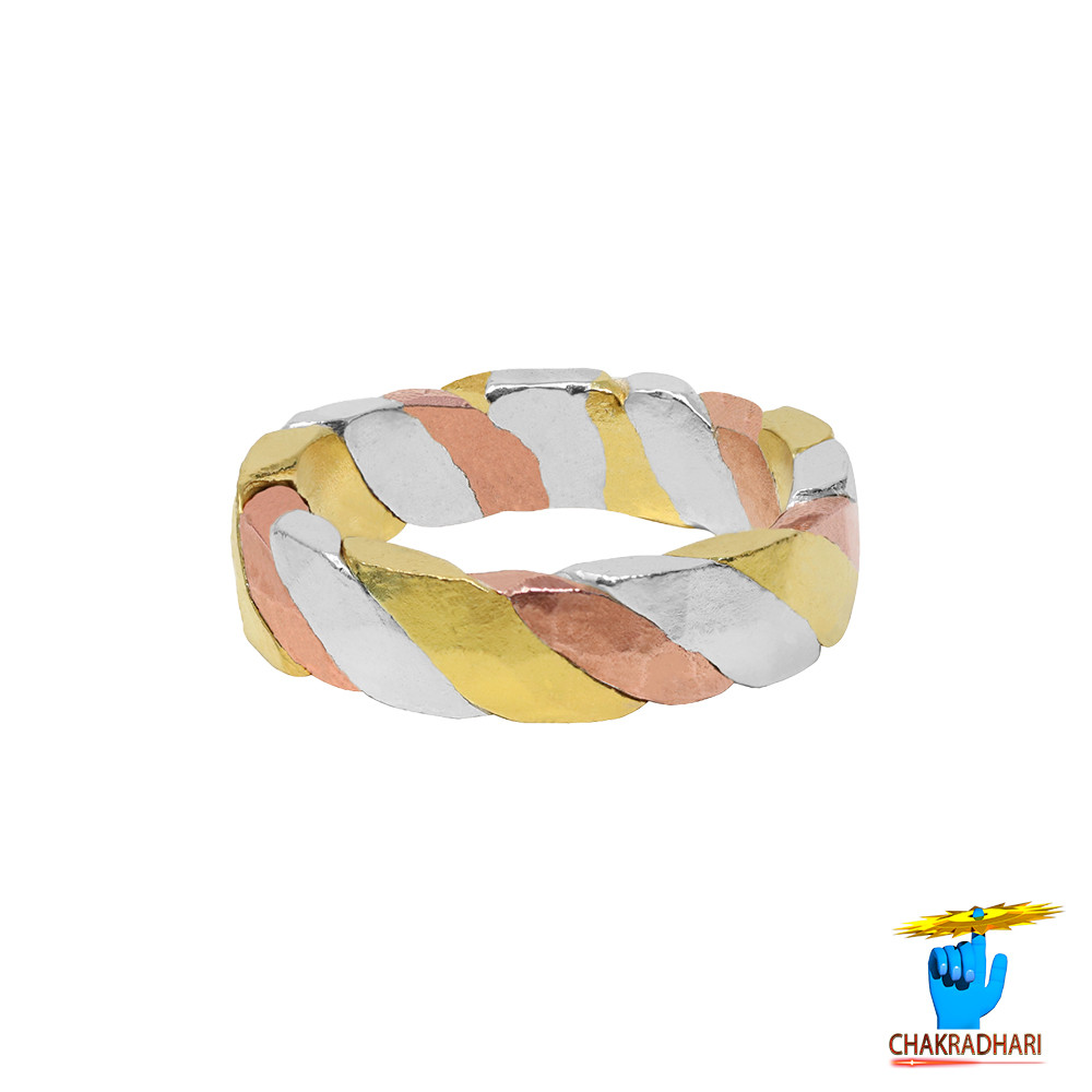 Pure Metal Ring Set Gold, Silver, Copper Premium Quality