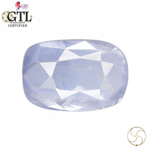 Image of 04.52 Carats Blue Sapphire With Ring Or Pendant - नीलम रत्न