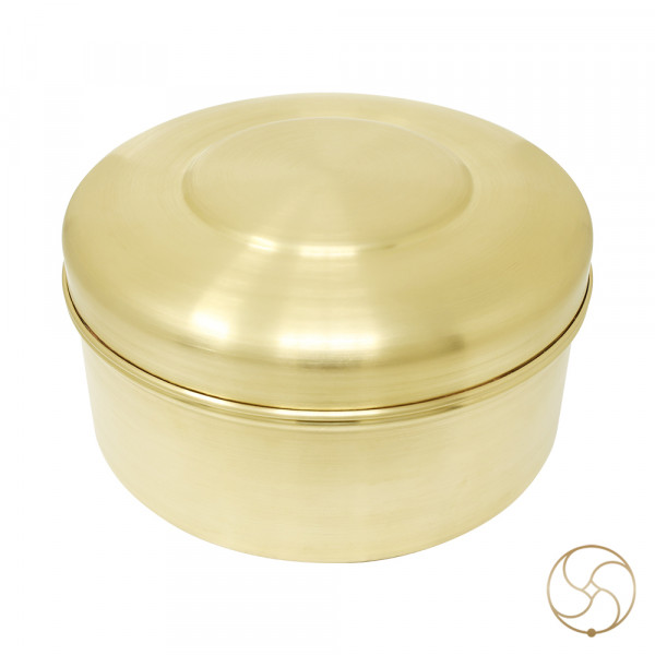 Image of Pure Ritika Brass Food Container - शुद्ध रीतिका पीतल कटोरदान