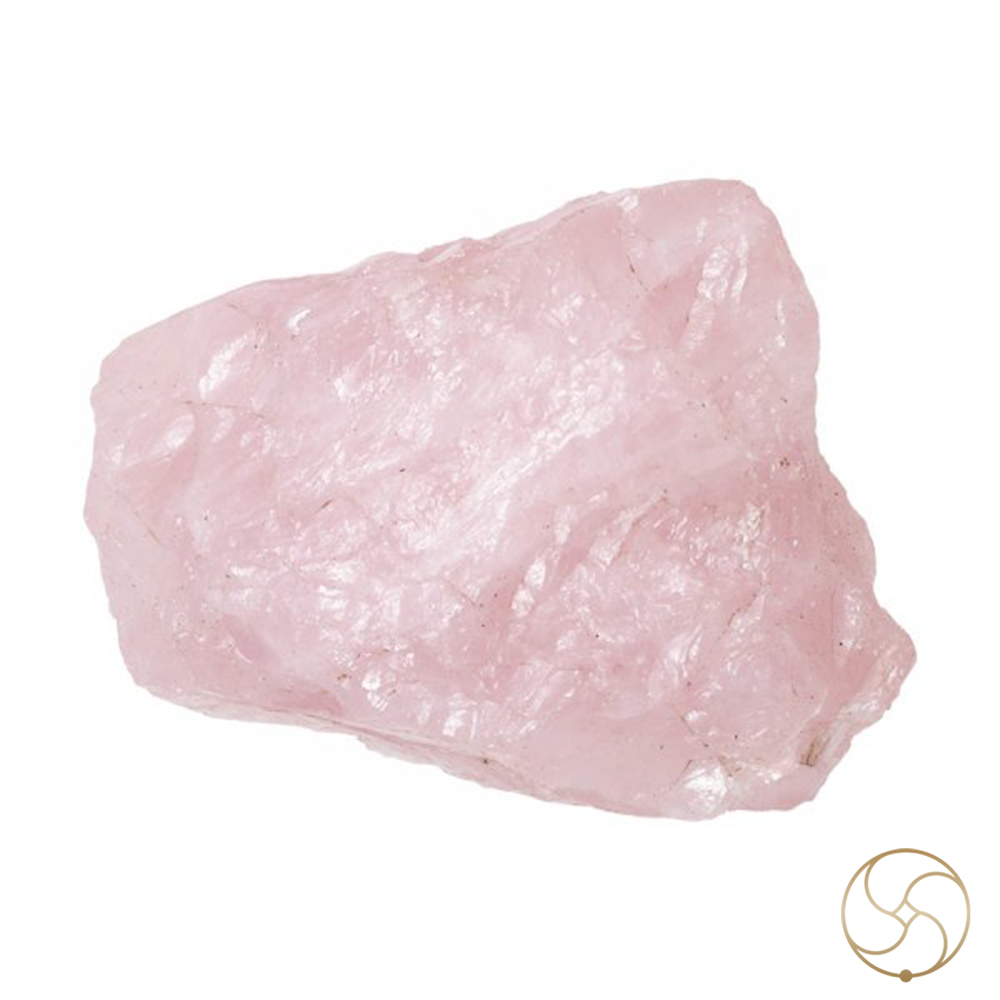 Pink Rose Quartz Sphatik Marwadi Chattan 190gm -     190