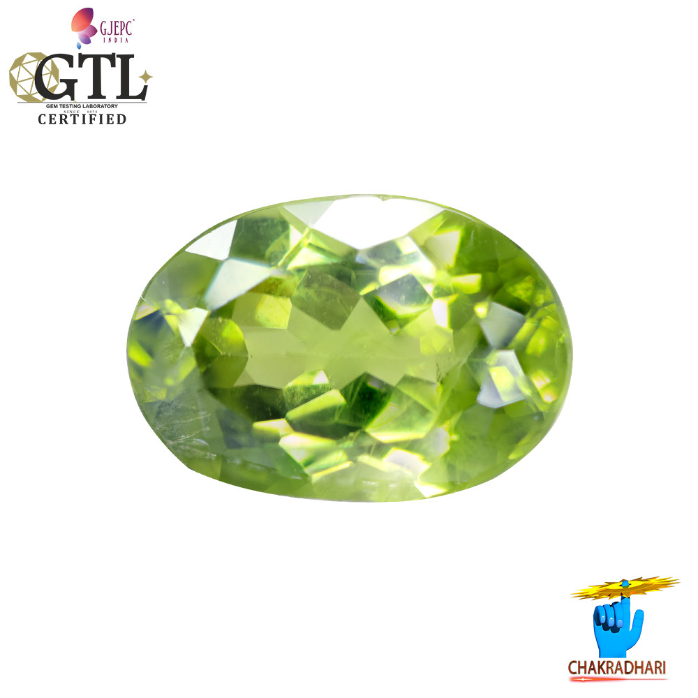 671 Carats Peridot Gemstone With Ring Or Pendant -  