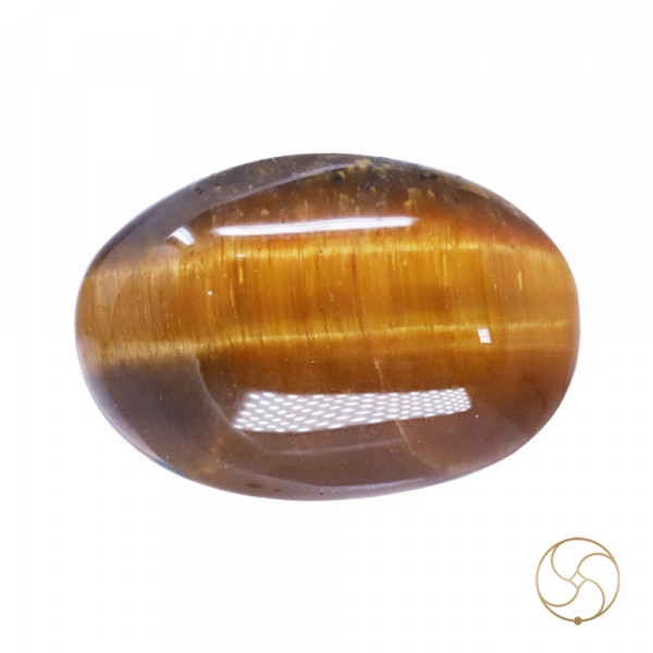 Image of 7.5 Carat Tiger Eye Gemstone With Ring or Pendant -टाइगर ऑय