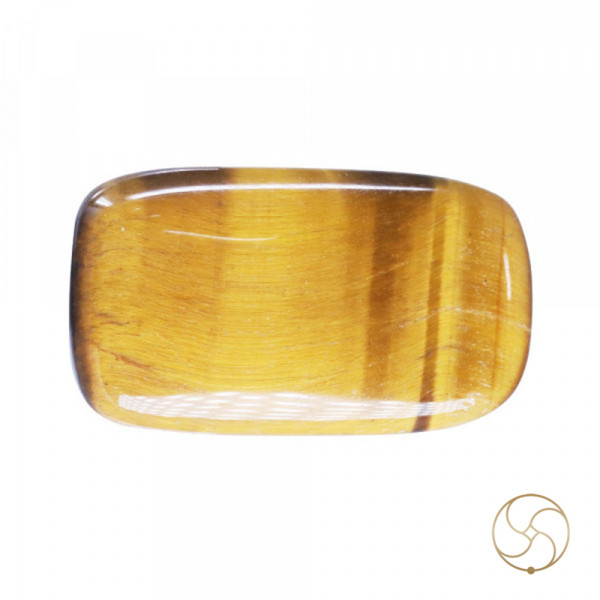 Image of 9.9 Carat Tiger Eye Gemstone With Ring or Pendant -टाइगर ऑय