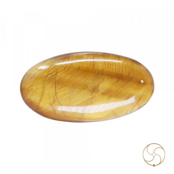Image of 11.5 Carat Tiger Eye Gemstone With  Ring or Pendant -टाइगर ऑय