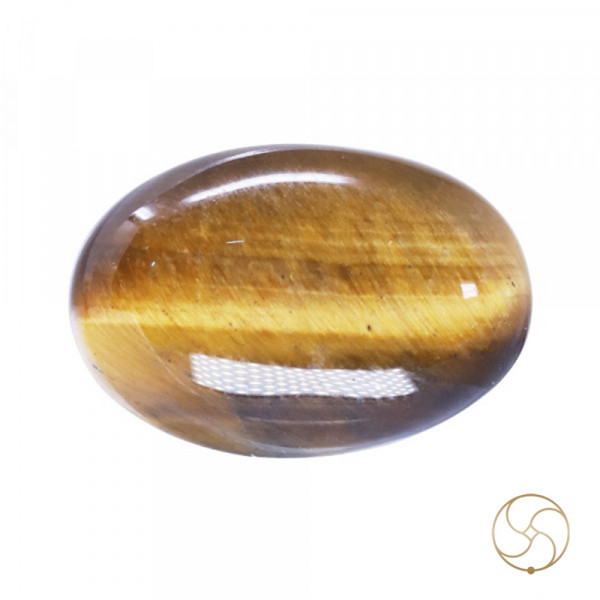 Image of 11.3 Carat Tiger Eye Gemstone With  Ring or Pendant -टाइगर ऑय