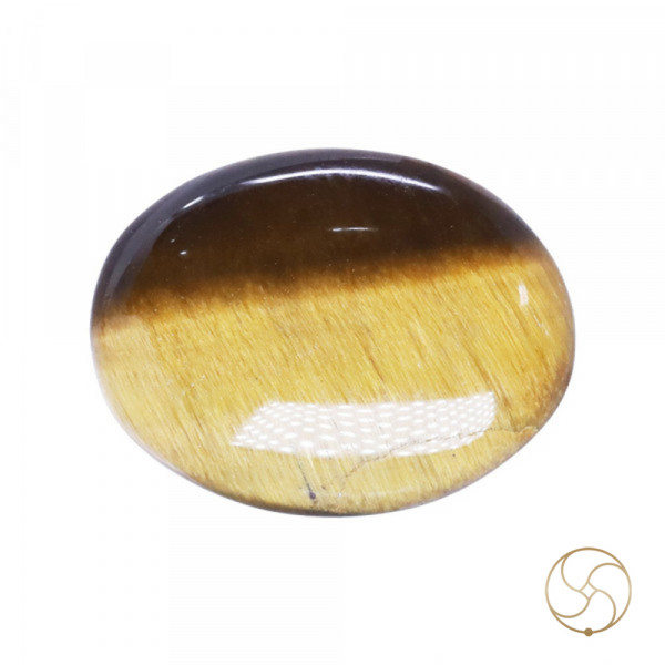 Image of 5.7  Carat Tiger Eye Gemstone With Ring or Pendant -टाइगर ऑय