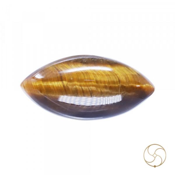 Image of 9.4 Carat Tiger Eye Gemstone With  Ring or Pendant -टाइगर ऑय